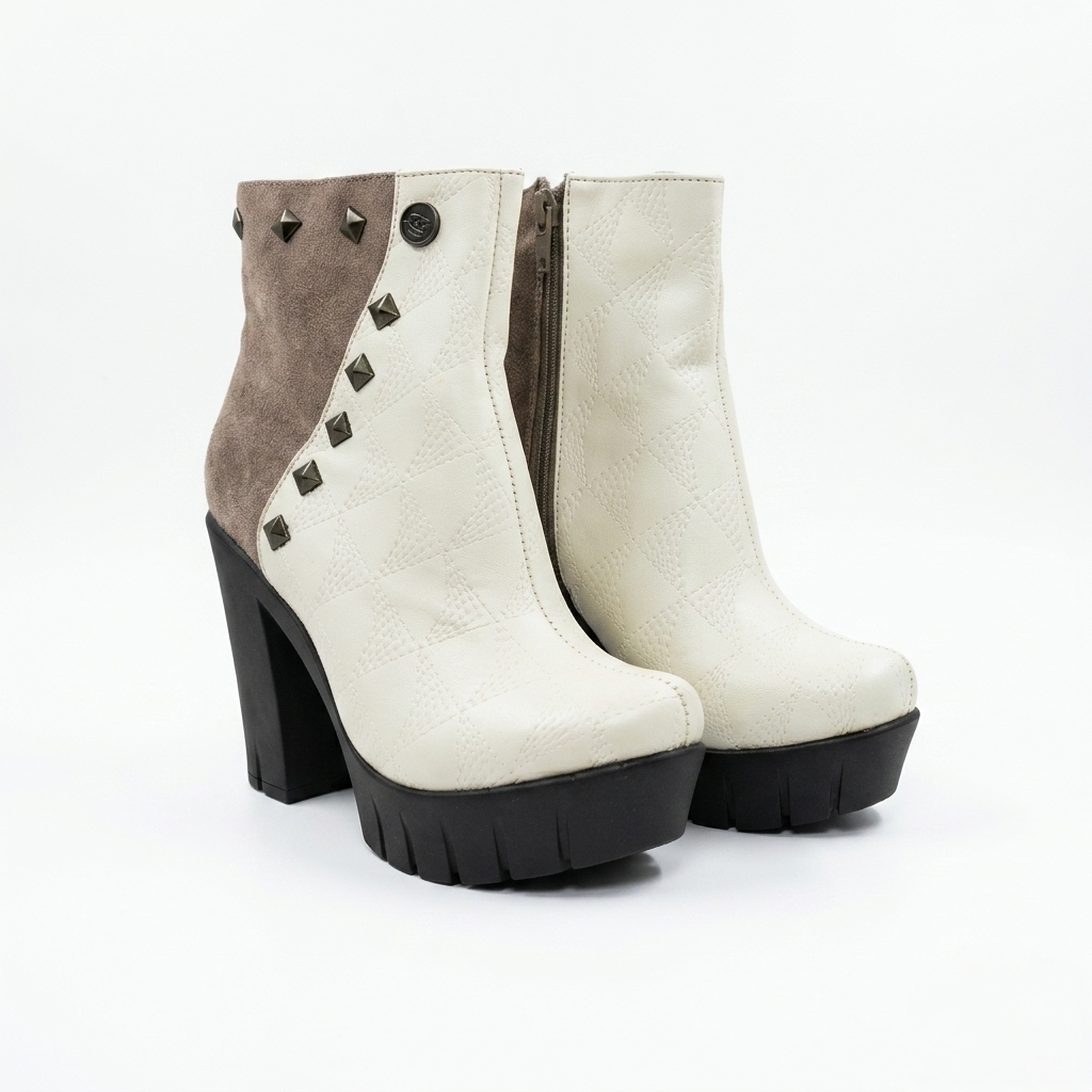 BOTIN BLANCO HUESO P408