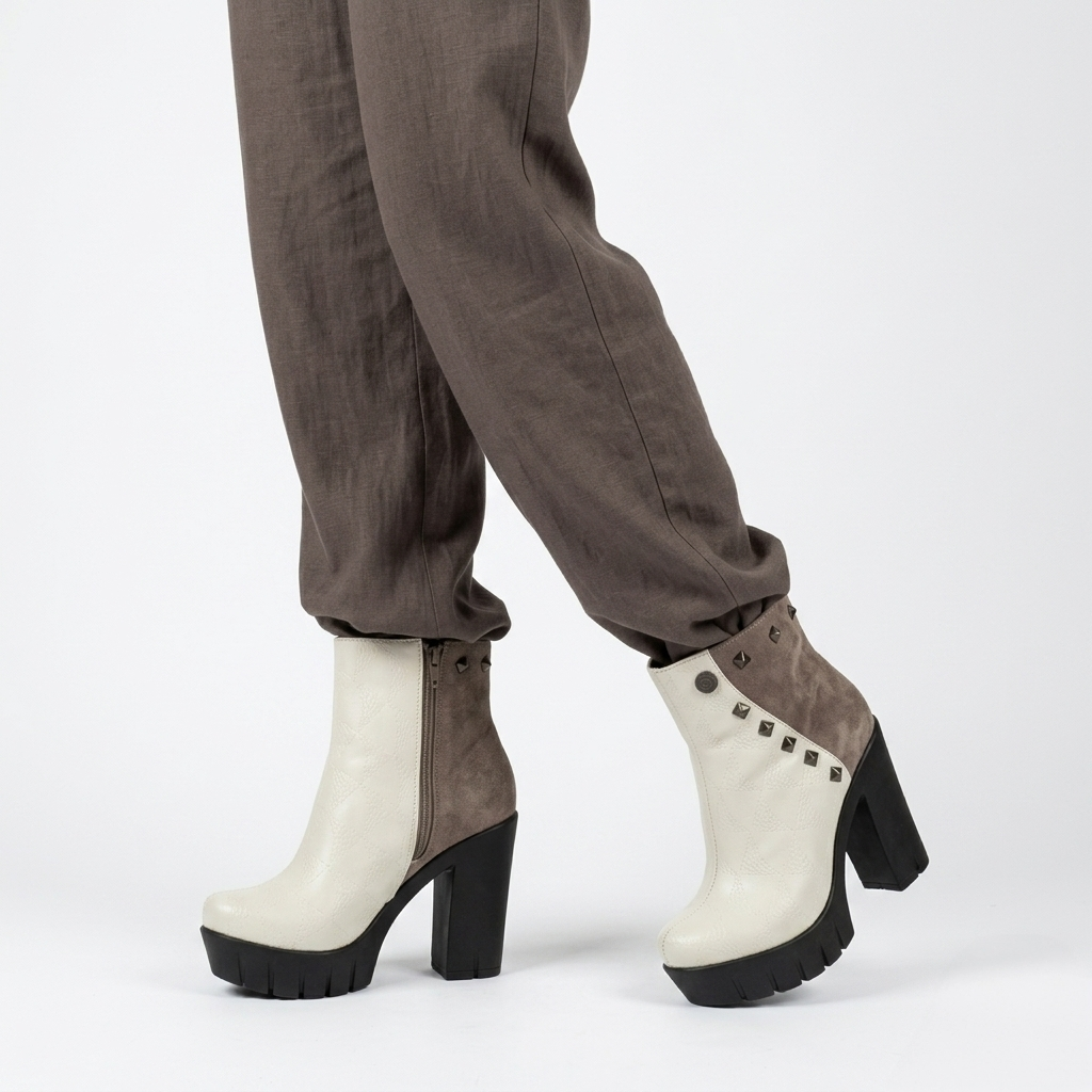 BOTIN BLANCO HUESO P408